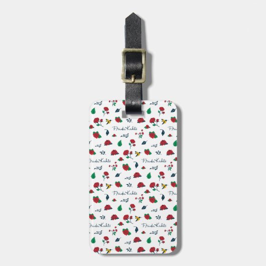 Frida Kahlo | Hart van Mexico Bagagelabel (Voorkant verticaal)