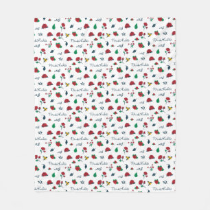 Frida Kahlo   Hart van Mexico Fleece Deken