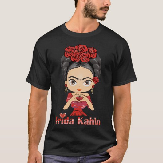 Frida Kahlo Heart Essential T-Shirt Copy (Voorkant)