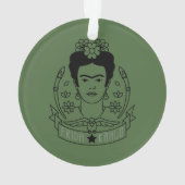 Frida Kahlo | Hero � na Ornament (achterkant)
