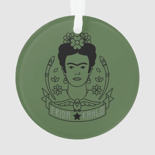 Frida Kahlo | Hero � na Ornament (achterkant)
