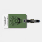 Frida Kahlo | Heroína Bagagelabel (Achterkant horizontaal)