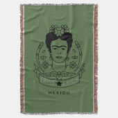 Frida Kahlo | Heroína Deken (Voorkant Verticaal)