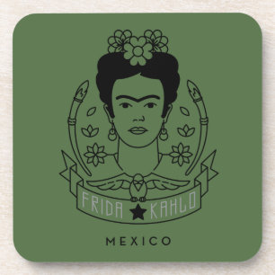 Frida Kahlo   Heroína Drankjes Onderzetter