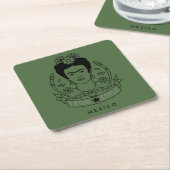 Frida Kahlo | Heroína Kartonnen Onderzetters (Schuin)