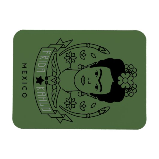 Frida Kahlo | Heroína Magneet (Horizontaal)