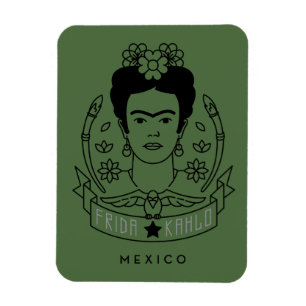 Frida Kahlo Heroína Magneet