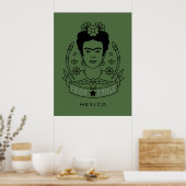Frida Kahlo | Heroína Poster (Keuken)