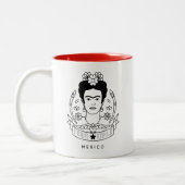 Frida Kahlo | Heroína Tweekleurige Koffiemok (Links)