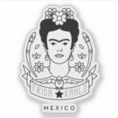 Frida Kahlo | Herona Sticker (Voorkant)