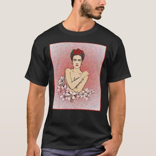 Frida Kahlo houdt zelf van een stethetisch portait T-shirt (Voorkant)
