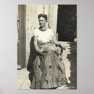 Frida Kahlo in Sun Poster