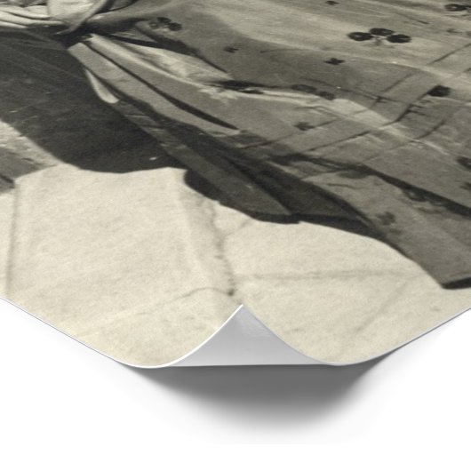 Frida Kahlo in Sun Poster (Hoek)