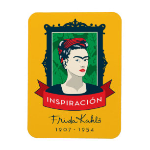 Frida Kahlo   Inspiron Magneet