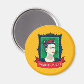 Frida Kahlo | Inspiron Magneet (Voorkant / Achterkant)