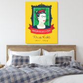 Frida Kahlo | Inspiron � n Canvas Afdruk (Insitu (Slaapkamer))