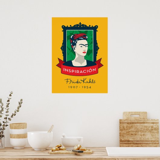 Frida Kahlo | Inspiron Poster (Keuken)