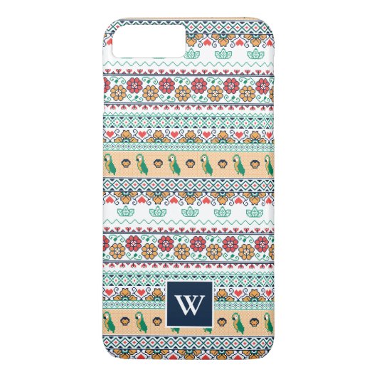 Frida Kahlo | Kleurenpatroon Case-Mate iPhone Case (Achterkant)