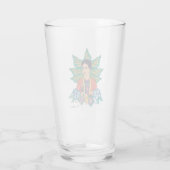 Frida Kahlo Kleurrijke Floral Graphic Glas (Achterkant)