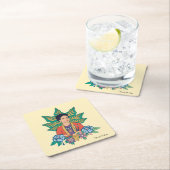 Frida Kahlo Kleurrijke Floral Graphic Kartonnen Onderzetters (Insitu)