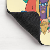 Frida Kahlo Kleurrijke Floral Graphic Muismat (Hoek)