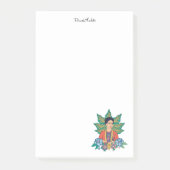 Frida Kahlo Kleurrijke Floral Graphic Post-it® Notes (Voorkant)