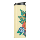 Frida Kahlo Kleurrijke Floral Graphic Thermosbeker (Gedraaid links)