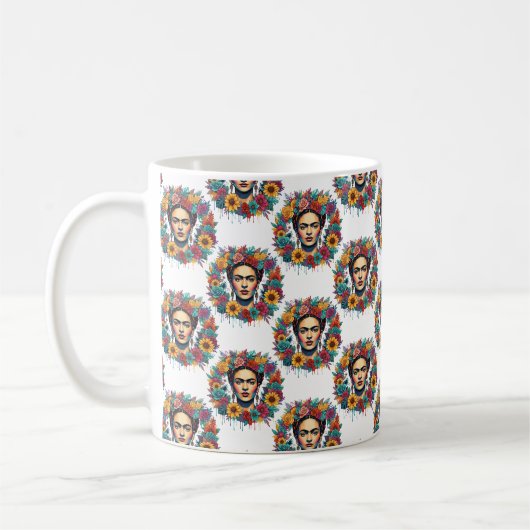 Frida Kahlo Koffiemok (Links)