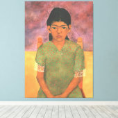 Frida Kahlo kunst Canvas Afdruk (Insitu (Houten vloer))