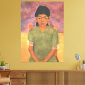 Frida Kahlo kunst Canvas Afdruk (Insitu (Woonkamer))
