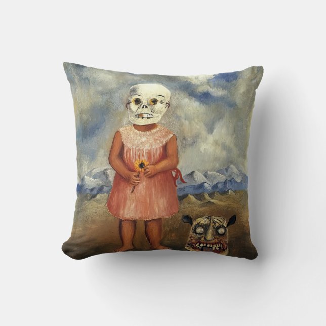 Frida Kahlo kunst Kussen (Voorkant)
