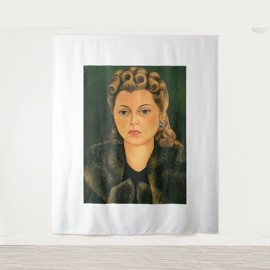 Frida Kahlo kunst Wandkleed (Voorkant)