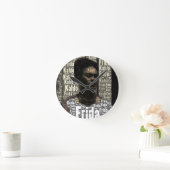 Frida Kahlo Lettering Portrait Ronde Klok (Huis)