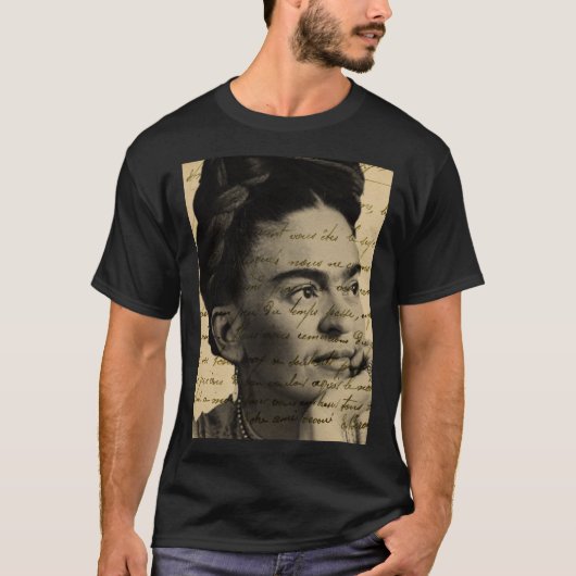Frida Kahlo Letters Classic T-Shirt Essential T-Sh (Voorkant)
