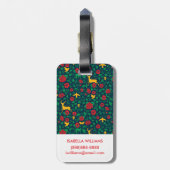 Frida Kahlo | Levenssymbolen Bagagelabel (Achterkant verticaal)