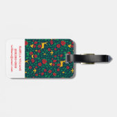 Frida Kahlo | Levenssymbolen Bagagelabel (Achterkant horizontaal)