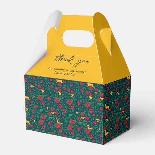 Frida Kahlo | Levenssymbolen Bedankdoosjes (Voorkant Zijde)