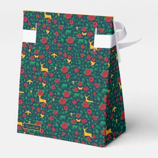 Frida Kahlo | Levenssymbolen Bedankdoosjes (Achterkant)