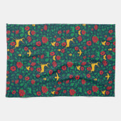 Frida Kahlo | Levenssymbolen Theedoek (Horizontaal)