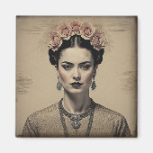 Frida Kahlo: Magnetische kunst voor een  ziel Magneet (Voorkant)