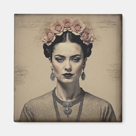 Frida Kahlo: Magnetische kunst voor een  ziel Magneet (Voorkant)