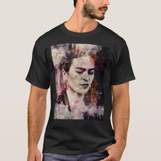 FRIDA KAHLO Mexicaans feministisch schilderij Kuns T-shirt (Voorkant)