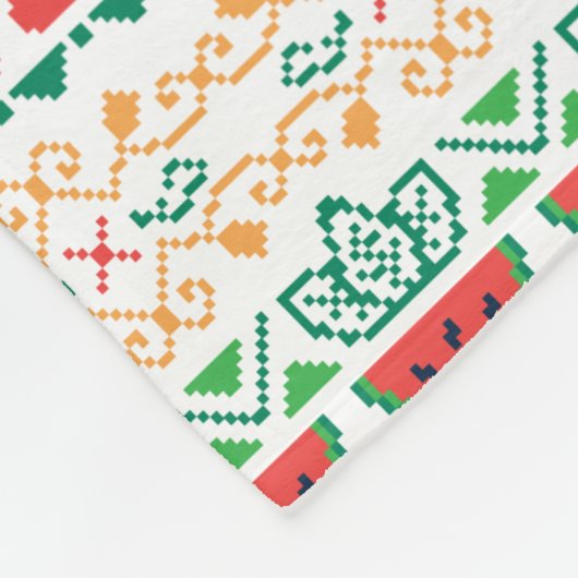 Frida Kahlo | Mexicaans grafisch Fleece Deken (Hoek)