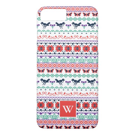 Frida Kahlo | Mexicaans Patroon Case-Mate iPhone Case (Achterkant)