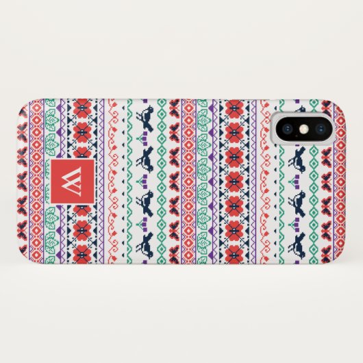 Frida Kahlo | Mexicaans patroon Case-Mate iPhone Case (Achterkant (horizontaal))