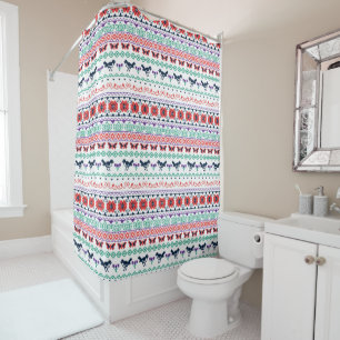 Frida Kahlo   Mexicaans patroon Douchegordijn