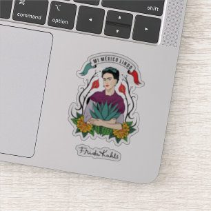 Frida Kahlo Mi Mexico Lindo 2 Sticker