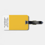 Frida Kahlo | Mi Mexico Lindo Bagagelabel (Achterkant horizontaal)