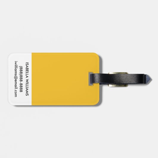 Frida Kahlo | Mi Mexico Lindo Bagagelabel (Achterkant horizontaal)