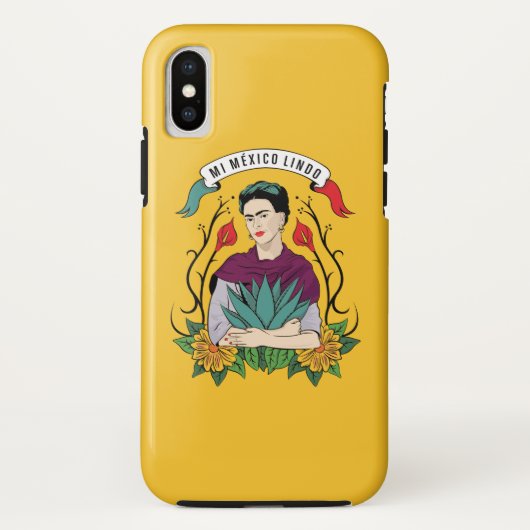 Frida Kahlo | Mi Mexico Lindo Case-Mate iPhone Case (Achterkant)